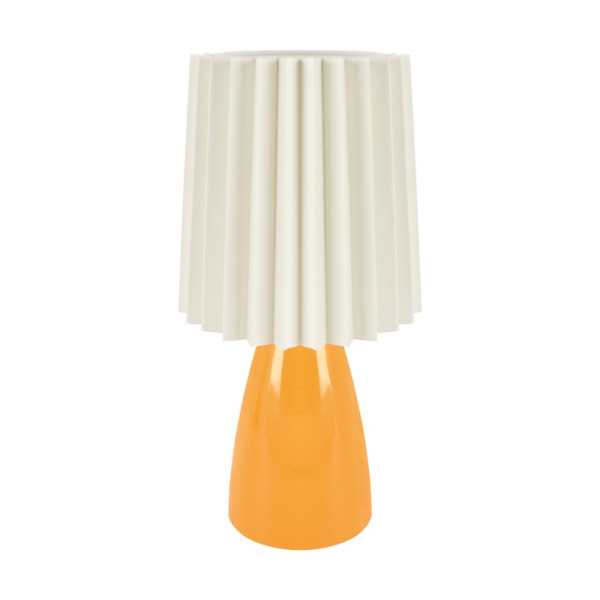 Lampka stołowa E14 wys.30,5cm - MALMA ORANGE